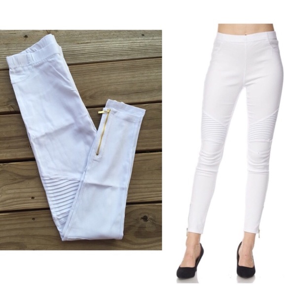 Denim - 💋White MOTO Skinny Stretch Jeans 👠
